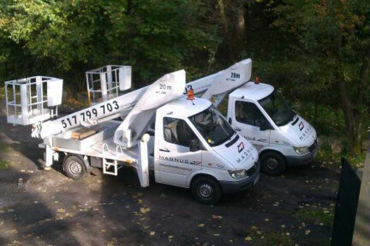 Podnośniki koszowe 20m